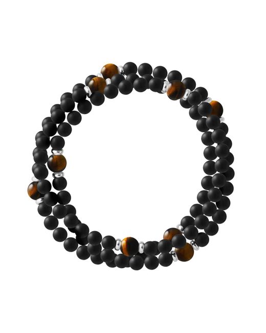 Rodney & Rolf Black Bracelet Sterling 925 Syracuse