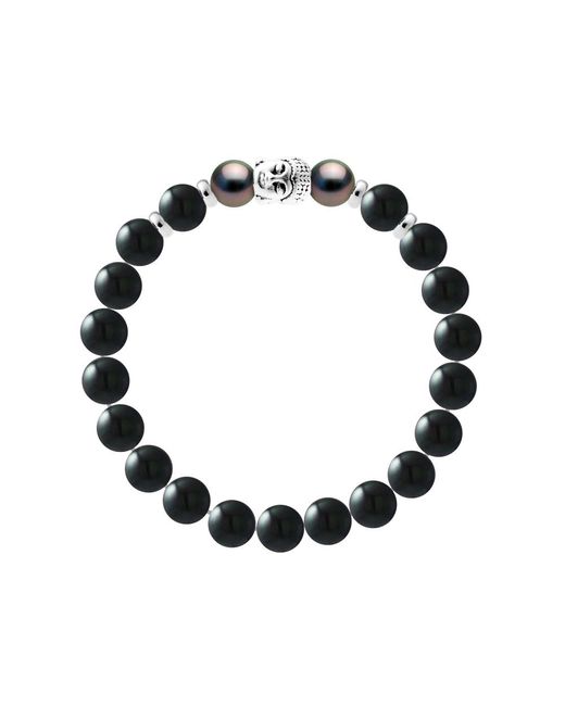 Rodney & Rolf Black Bracelet Sterling 925 Jabalpur