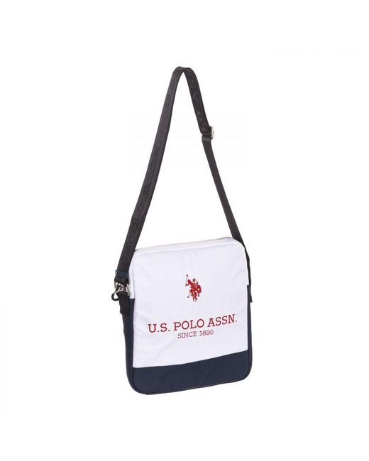 U.S. POLO ASSN. White Biunb4857Mia Shoulder Bag for men