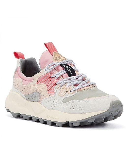 Flower Mountain Pink Yamano 3 / Trainers Suede