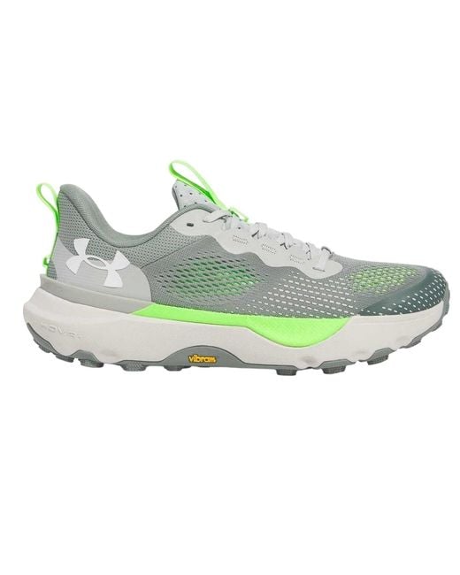 Under Armour Green Ladies Infinite Pro Trainers