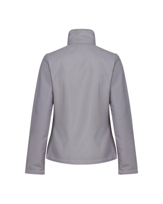 Regatta Gray Standout /Ladies Ablaze Printable Soft Shell Jacket (Rock/