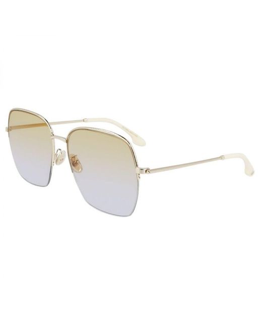 Victoria Beckham Brown Vb214Sa Sunglasses