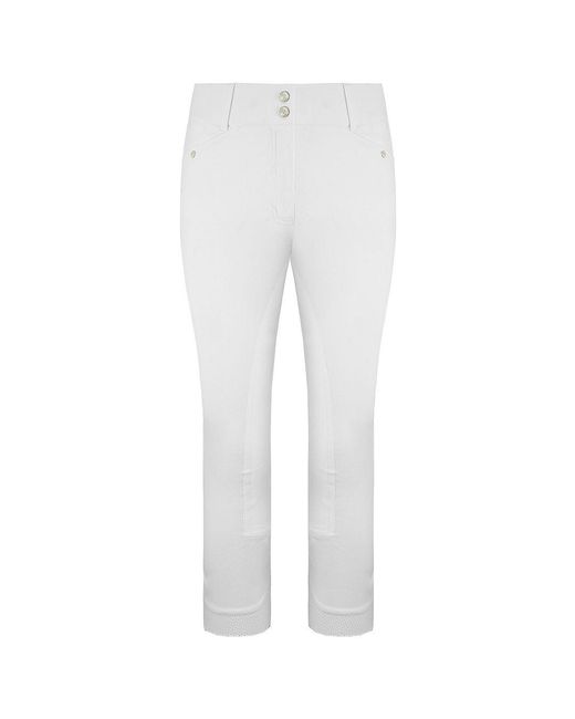 Ariat Gray Heritage Full Seat Breech Cotton