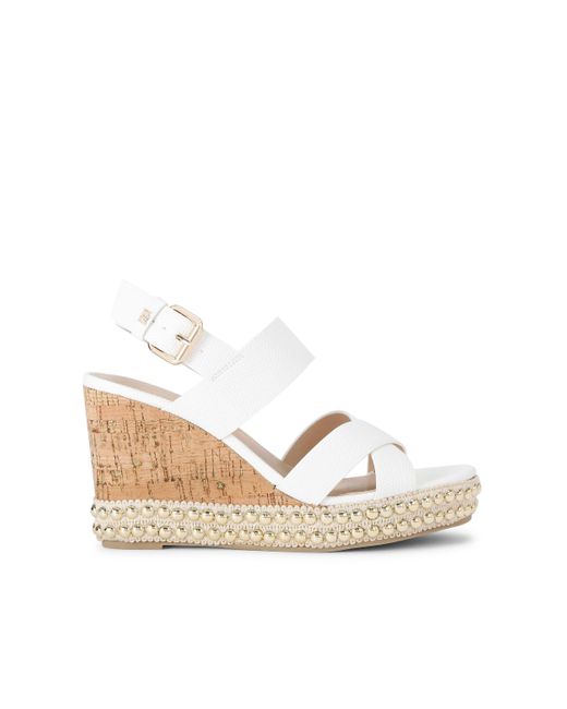 KG by Kurt Geiger White Pearl Heels