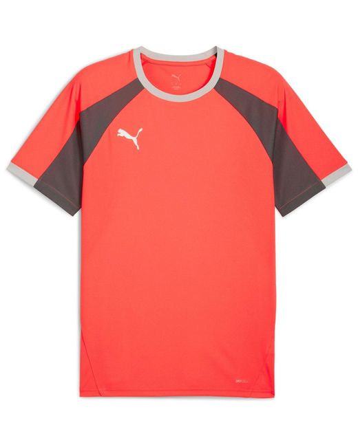 PUMA Red Individualliga Jersey T-Shirt for men