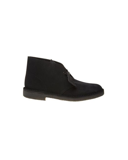 Clarks Black Desert Boots for men