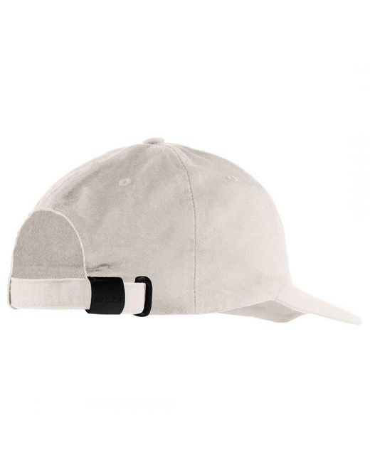 Nicce London White Adjustable Graphic Logo Nevas Cap 0335 W059 0367 Cotton for men