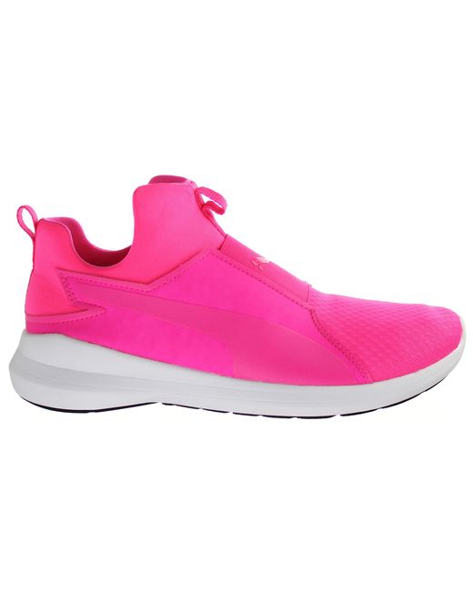 PUMA Pink Rebel Mid Trainers