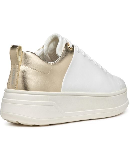 Geox White D Spherica Ecub-2 Ladies Sports