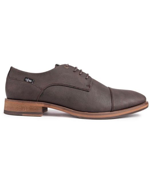 V.Gan Vegan Ginger Chaussures Derby Tan in Brown für Herren