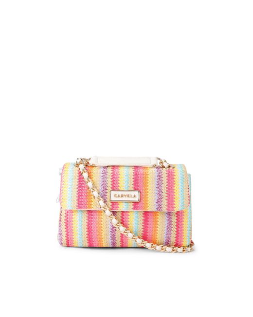 Carvela Kurt Geiger Pink Rosa Chain Shoulder Bag