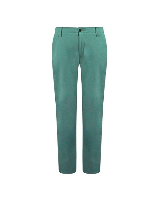 Under Armour Green Match Play Taper Trousers Nylon for men