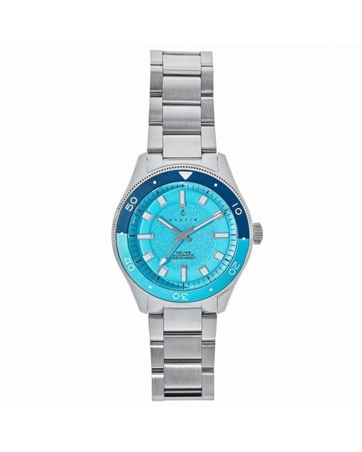 Nautis Blue Holiss Automatic Bracelet Watch for men