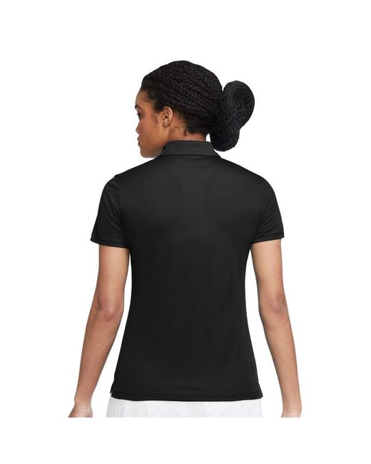 Nike Black Ladies Victory Solid Polo Shirt