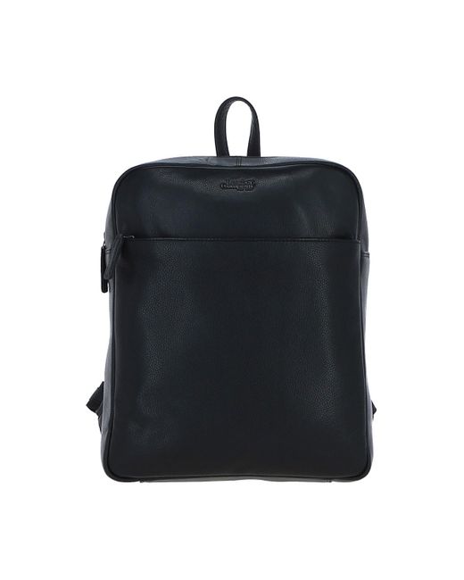Leather Company Black 'Tokyo' Stylish Real Backpack for men