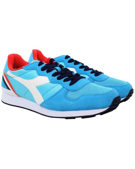 Diadora Blue Camaro Sunde Trainers for men