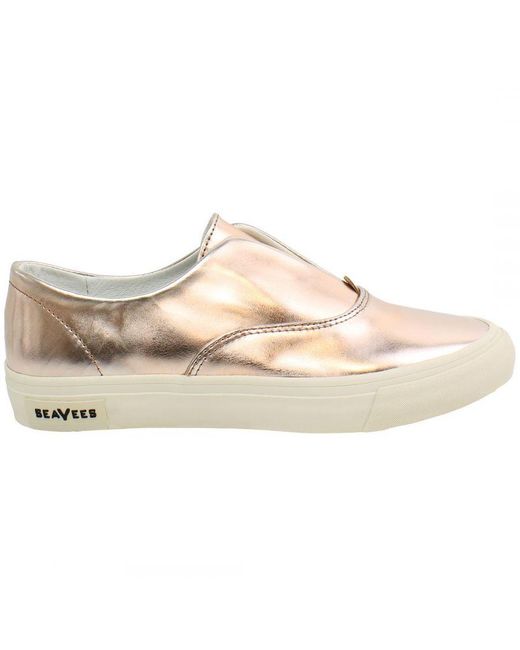 Seavees White Sunset Strip Shoes
