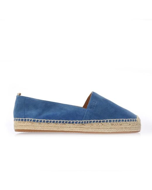 Boss Blue Madeira Slip On Shoes