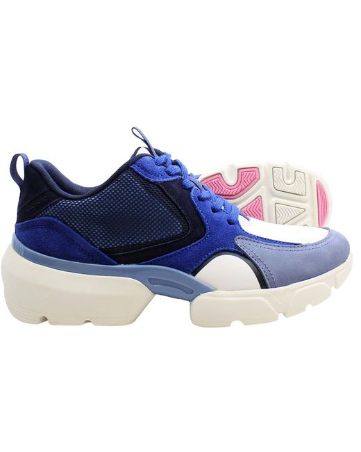 Vionic Blue Vasher Aris Trainers