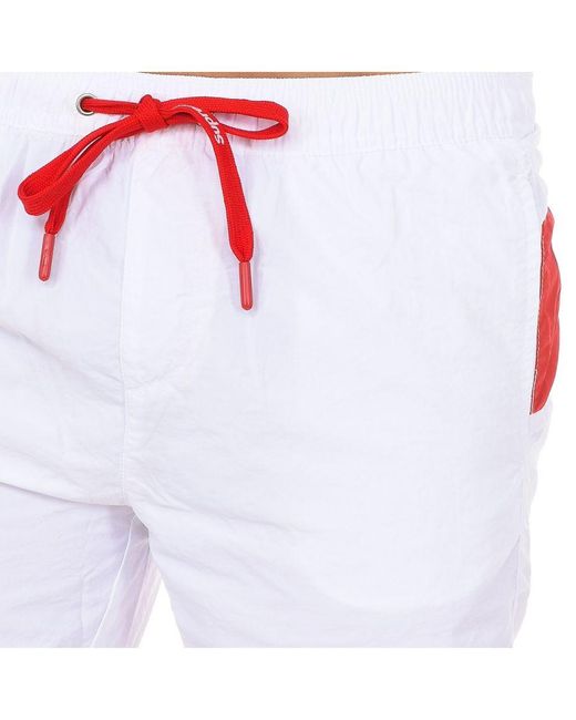 Supreme White Caicos Print Boxer Swimsuit Cm-30055-bp Polyamide for men