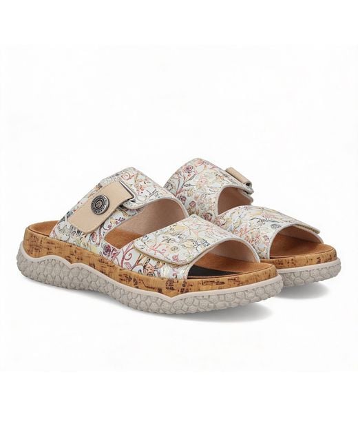 Rieker Multicolor V0300 Cross Strap Sandals Multi