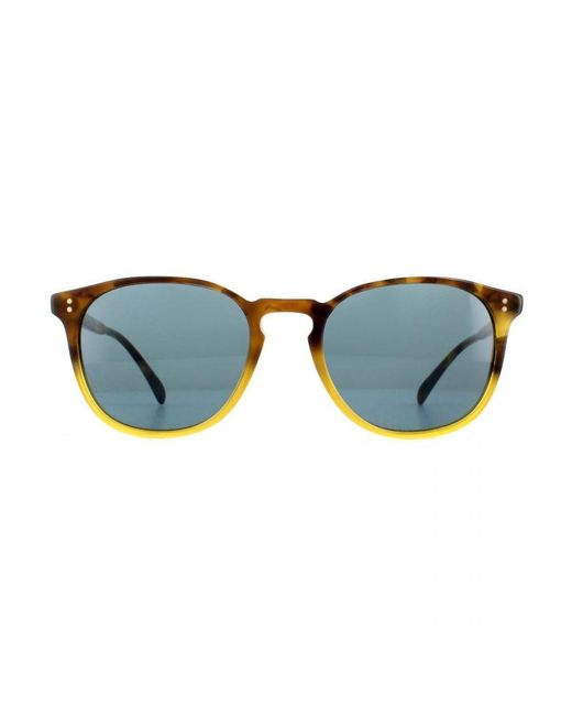 Oliver Peoples Blue Sunglasses Finley Esq 5298Su 1409R8 Vintage Tortoise Gradient Photochromic