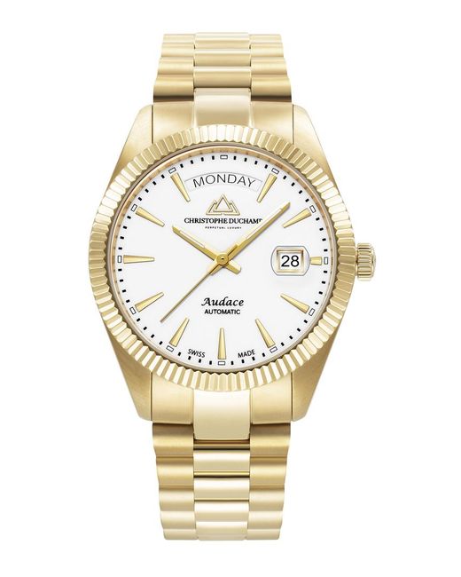 Christophe Duchamp Metallic Audace 2 Watch 40Mm for men