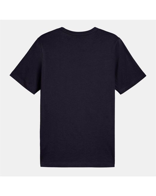 PUMA Blue Graphic T Shirt for men