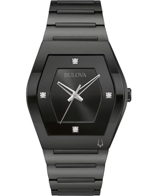 Bulova Black 98D177 Gemini Watch for men