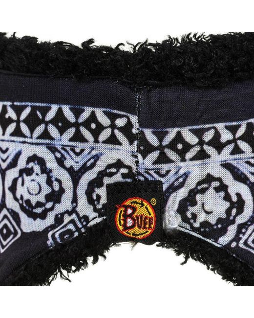 Buff Black Reversible Headband With Fleece Lining Type 56000