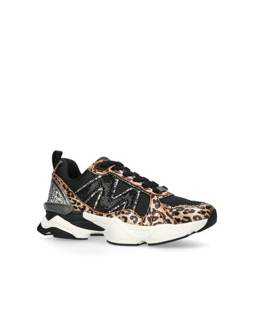 Steve Madden Black Sedgwick Sneakers Fabric