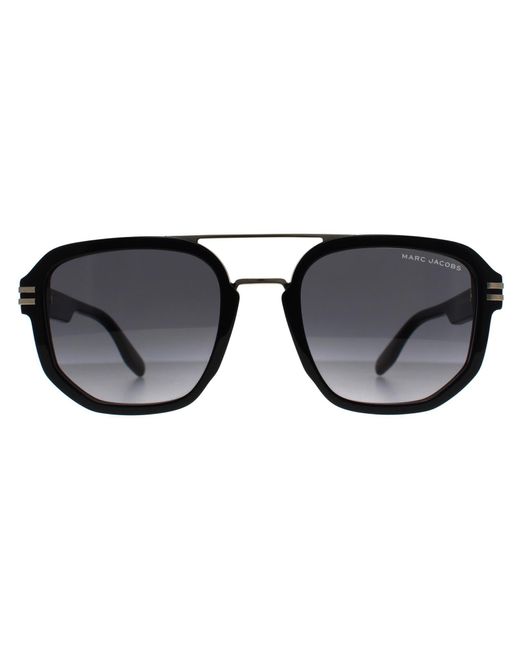Marc Jacobs Black Aviator Dark Gradient 588/S for men