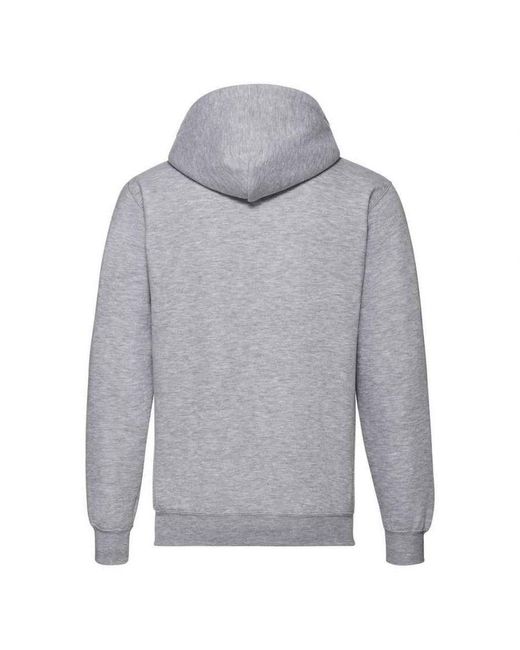 Russell Gray Adult Hooded Sweatshirt (Light Oxford)
