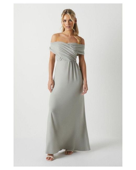 Coast grey bridesmaid dress 2025