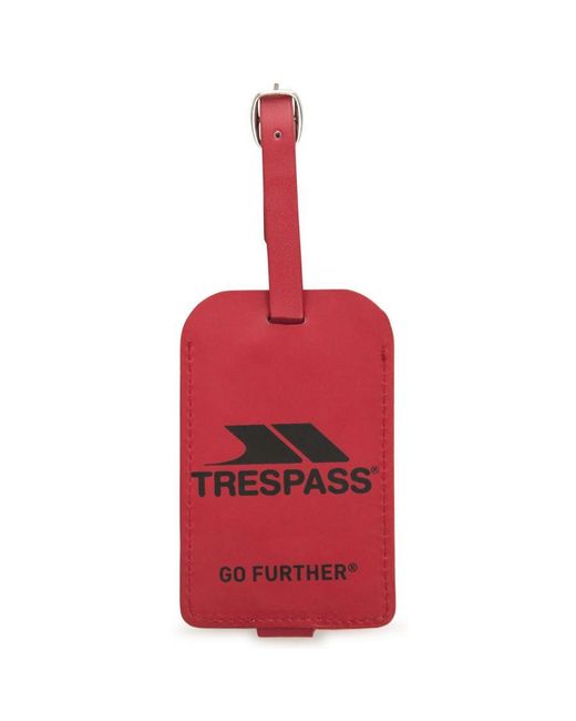 Trespass Red Flugtag Luggage Tag