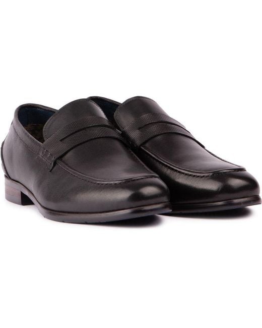 Sole Black Lyme Loafer Shoes for men