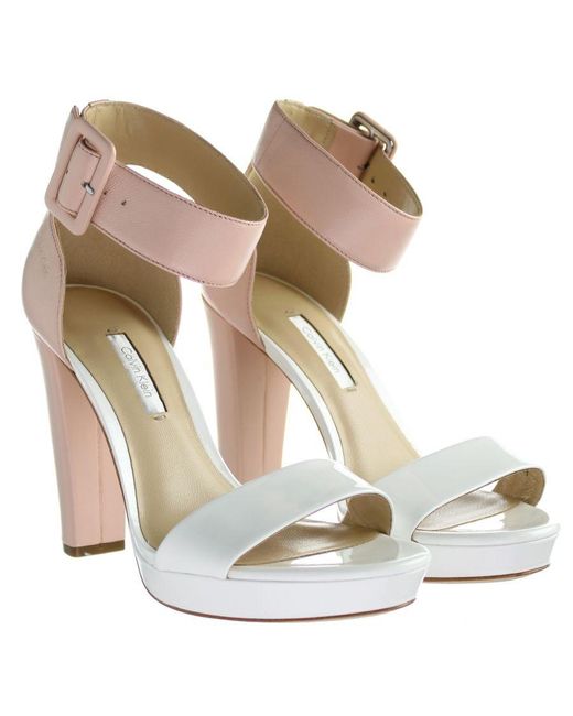 Calvin Klein White Caitlin Shoes