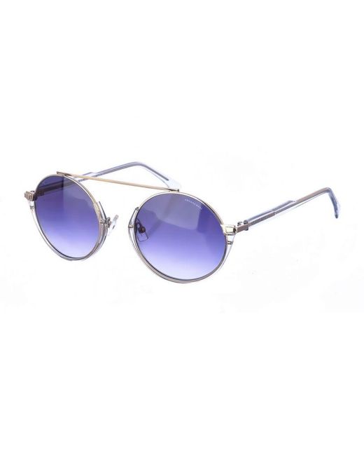 Armand Basi Blue Ab12315 Round Shape Sunglasses