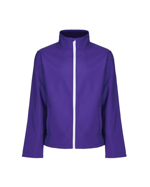 Regatta Purple Ablaze Printable Softshell Jacket for men