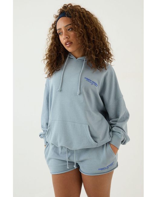 DSGN Studio Blue Training Club Lightweight Oversized Hoodie