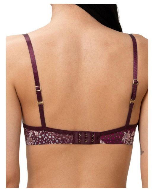 Triumph Purple Lavish Spotlight Underwired Bra