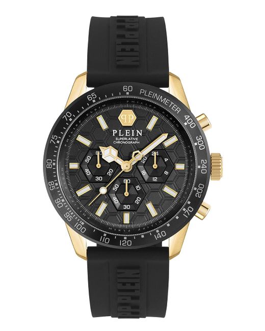 Philipp Plein Black Pleinmeter Watch Pwpya0224 for men