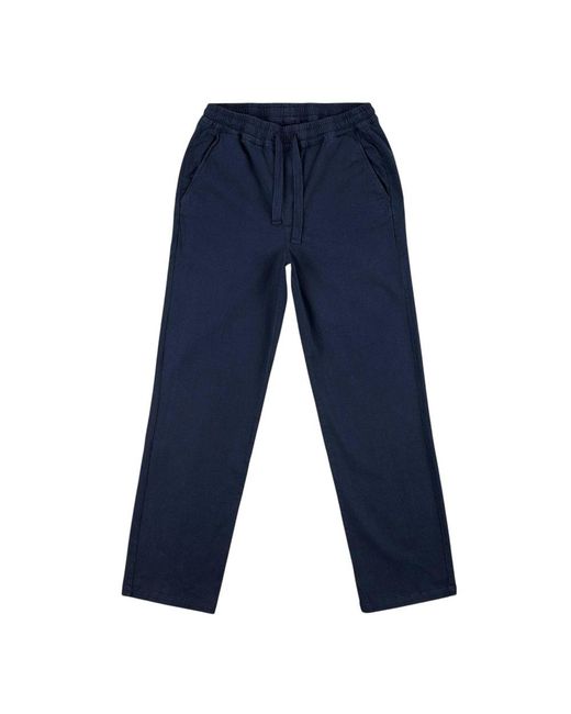 Albam Blue Judd Logo Joggers (Dark) for men
