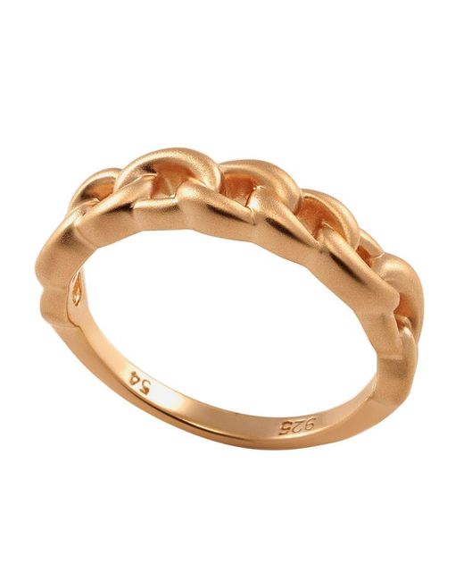 Orphelia Metallic Ladies Embellished 'Estelle' 925 Sterling Ring