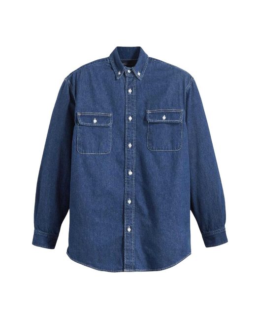 Levi's Blue Levi's Classic Denim Chest Pocket Shirt for men