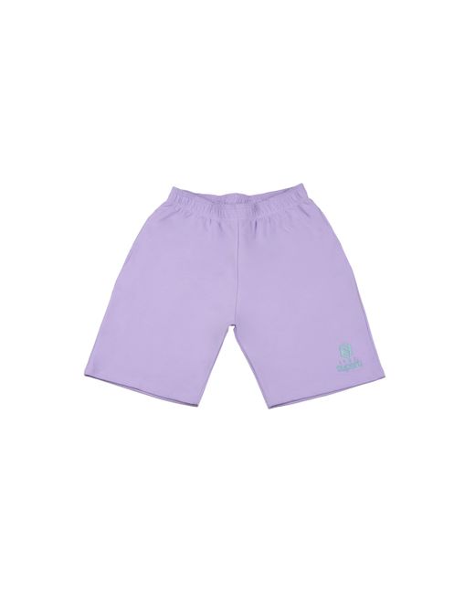 Superb Purple Be Happy Rsc-S2108 Plain Sports Shorts