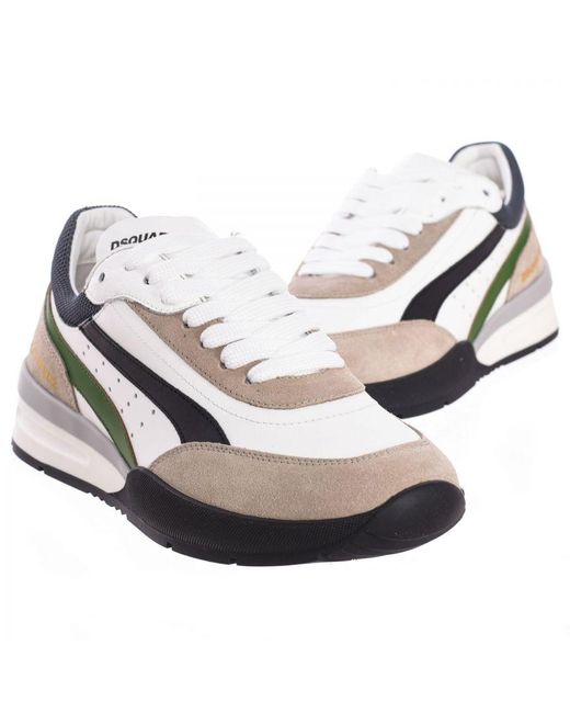 DSquared² White Original Legend Snm0257-13220001 Sports Shoes for men