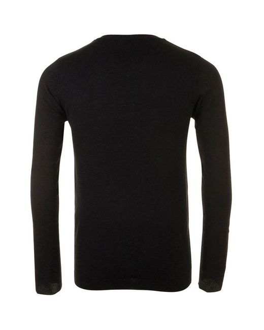 Sol's Black Glory V Neck Sweater for men