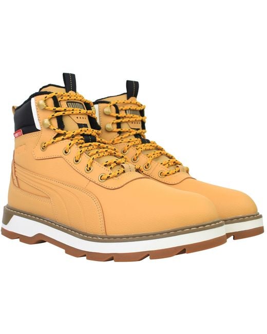 PUMA Natural Desierto V3 Puretex Boots Synthetic Leather for men